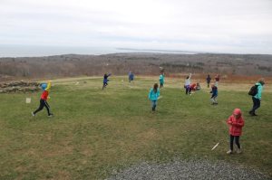 students learn outside