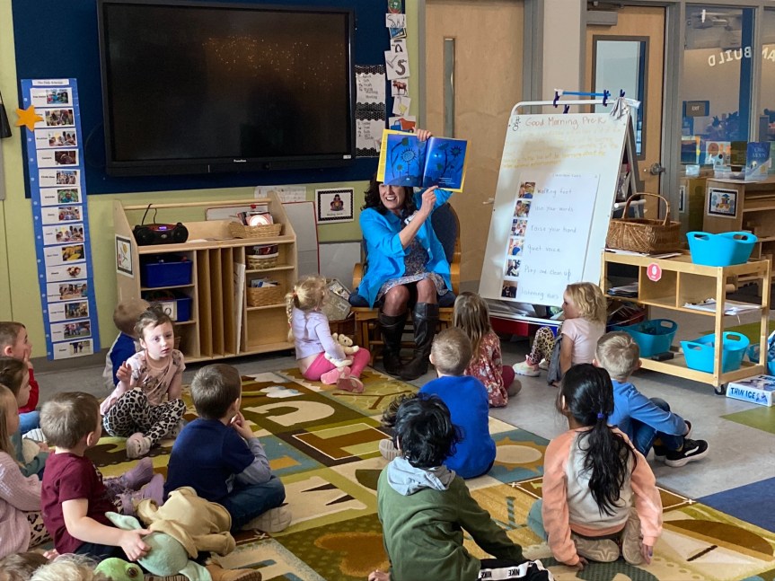 Education Commissioner Pender Makin Kicks Off Annual Read to ME Challenge by Reading to Sanford Pre-K Students 