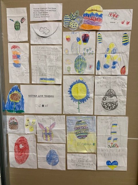 Third Grade Students Send Hygiene Kits to Ukrainian Refugees in&nbsp;Poland