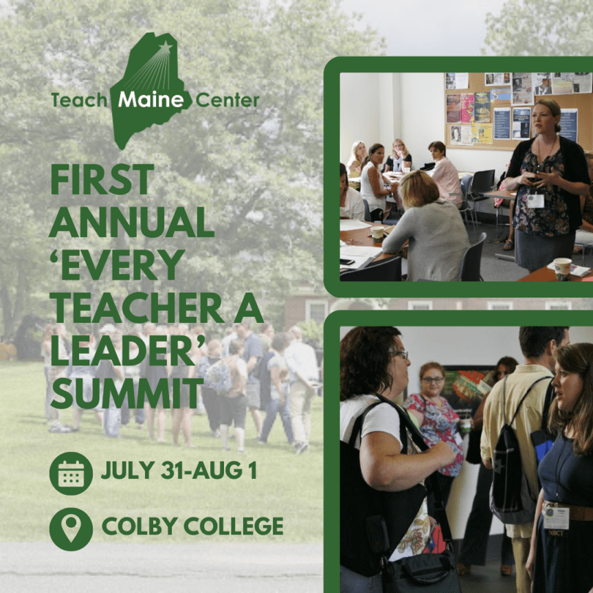 TeachMaine Summit Instagram Post