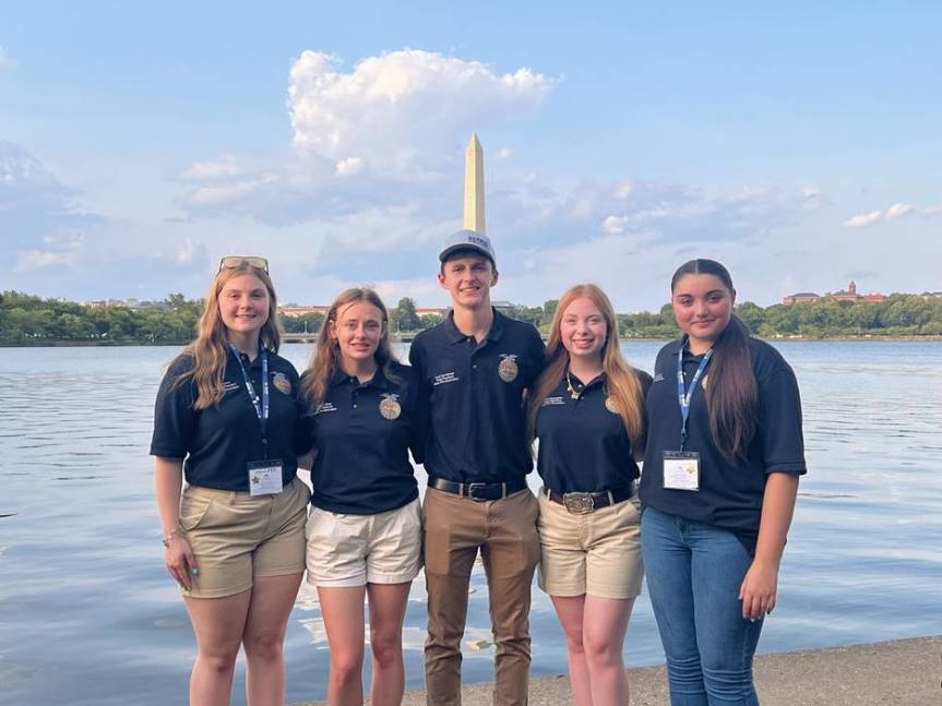 Leadership in Action: Maine FFA Officers Advocate for Agriculture at the U.S.&nbsp;Capitol