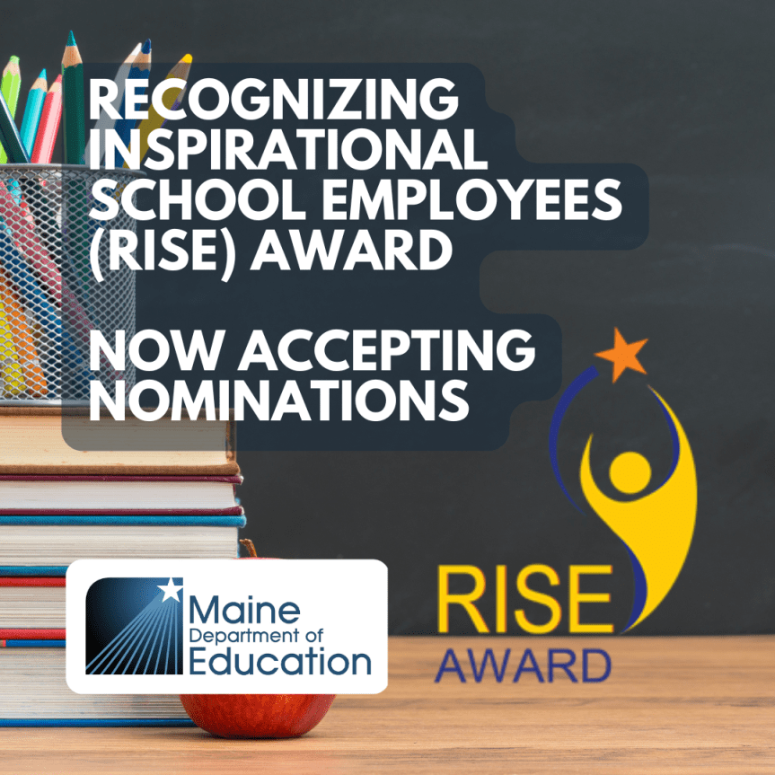 Recognize Your Outstanding School Staff: RISE Award Now Accepting&nbsp;Nominations