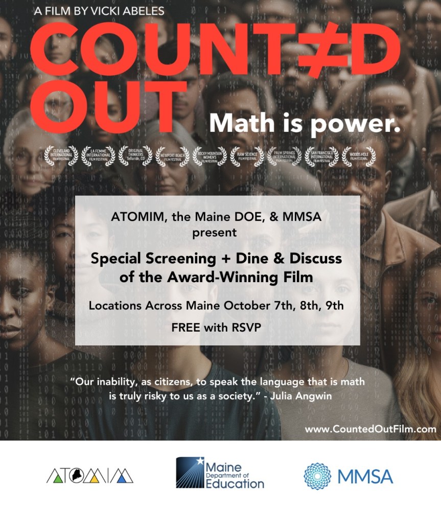 Educators Invited to ‘Counted Out’ Film Screenings and Guided Dinner Discussions Across&nbsp;Maine