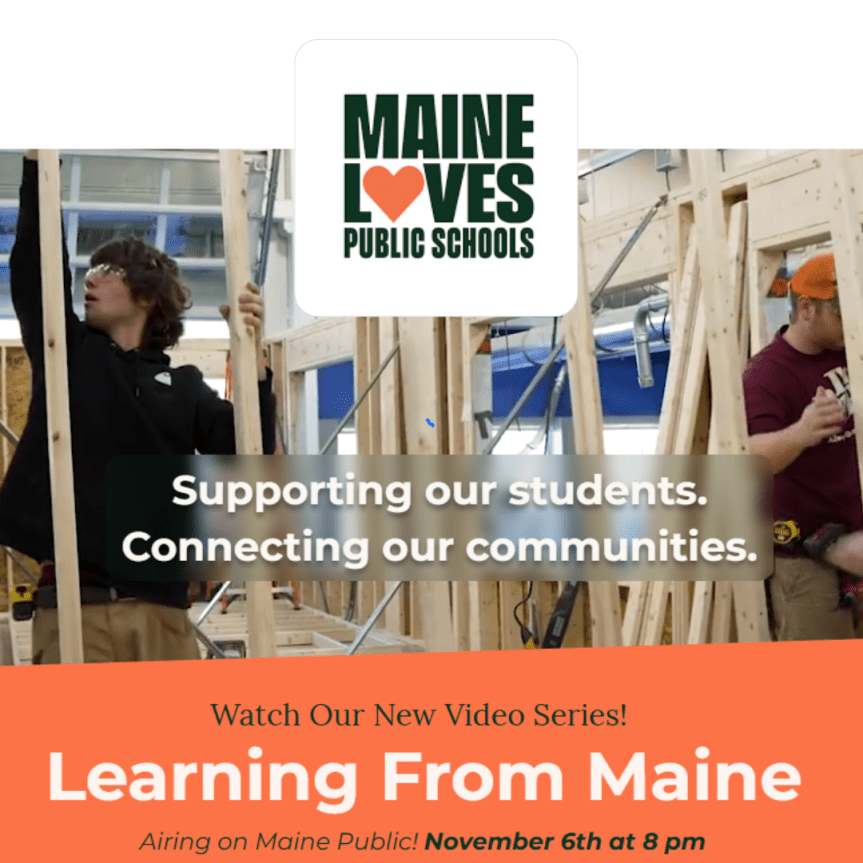 New “Learning from Maine” Video Series Showcasing Innovation in Maine Schools to Premiere on Maine Public Television November 6 and&nbsp;7