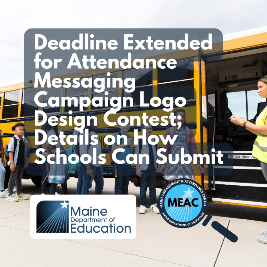 Deadline Extended for Attendance Messaging Campaign Logo Design Contest; Details on How Schools Can&nbsp;Submit