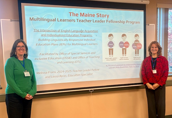 Maine DOE Teacher Leader Fellow and National Expert Highlight Collaborative Approaches for Multilingual Learners with Exceptionalities