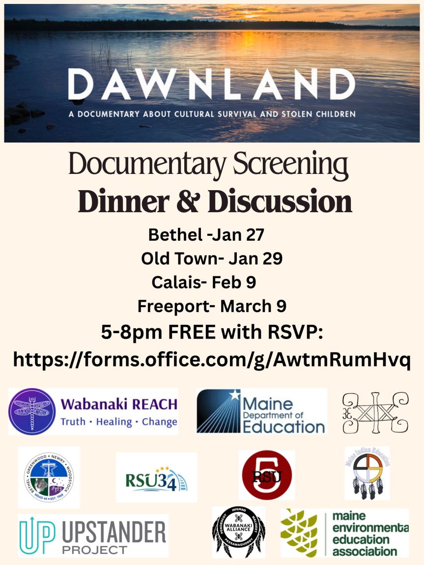 Educators Invited to “Dawnland” Documentary Screenings and Guided Dinner&nbsp;Discussions