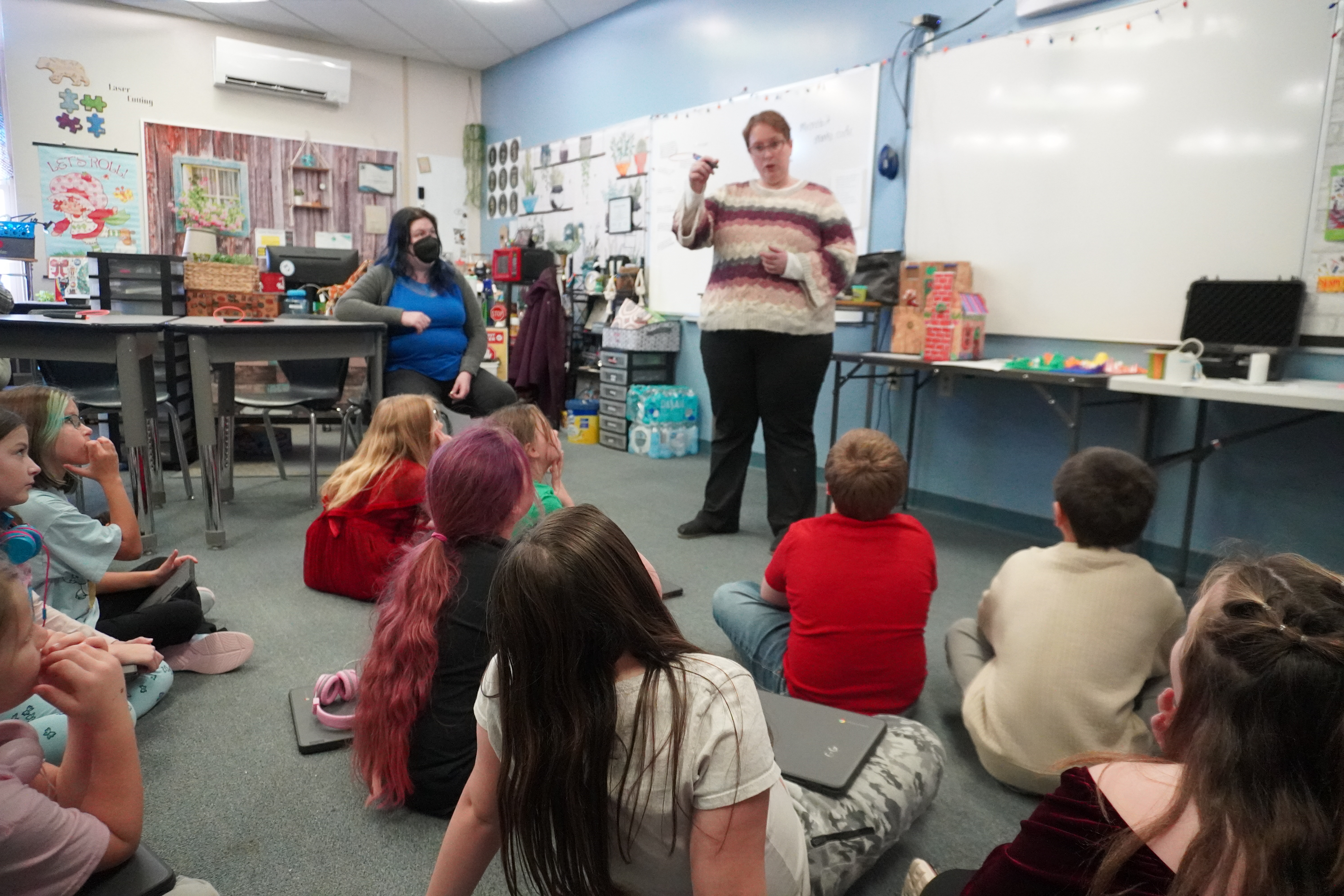 Princeton Elementary Showcases Hands-On STEAM Learning Through Maine DOE Learning Tour