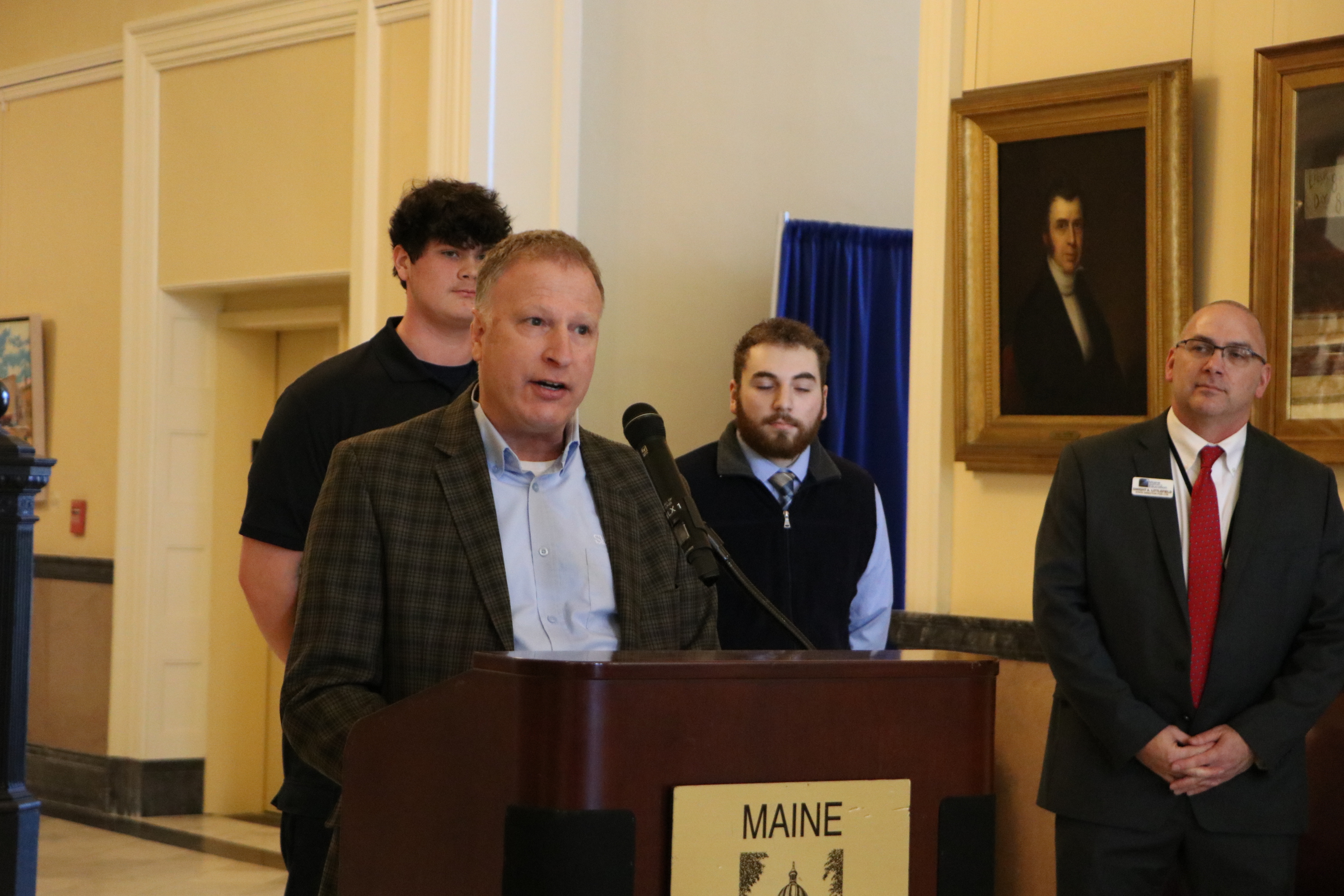 Kevin Lavoie, Director at St. John Valley Technology Center and President-Elect of the Maine Career and Technical Education (MACTE) Association