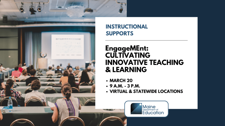 Instructional Supports - EngageMEnt Series - All Dates