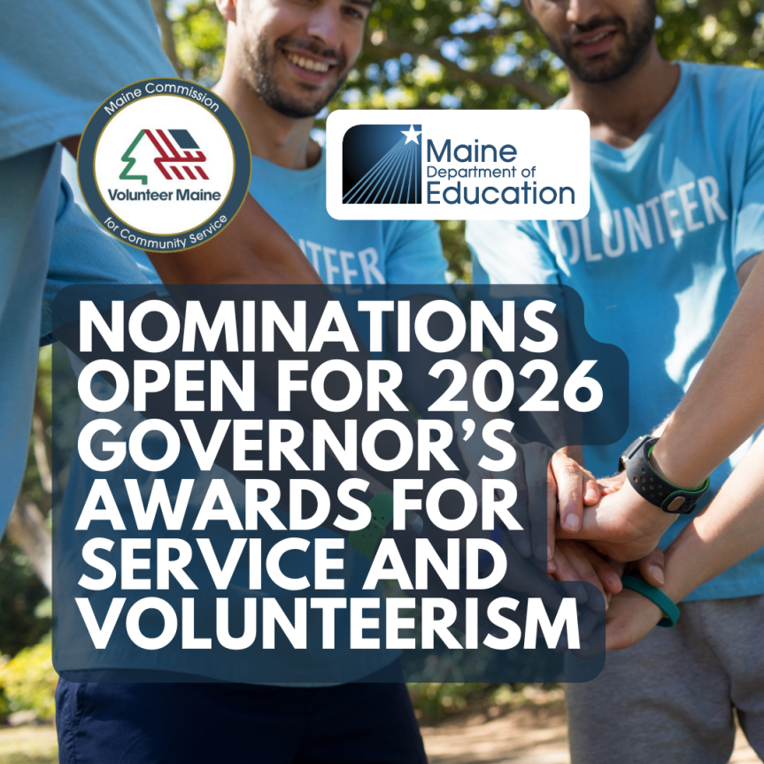 Nominations Open for 2026 Governor’s Awards for Service and Volunteerism