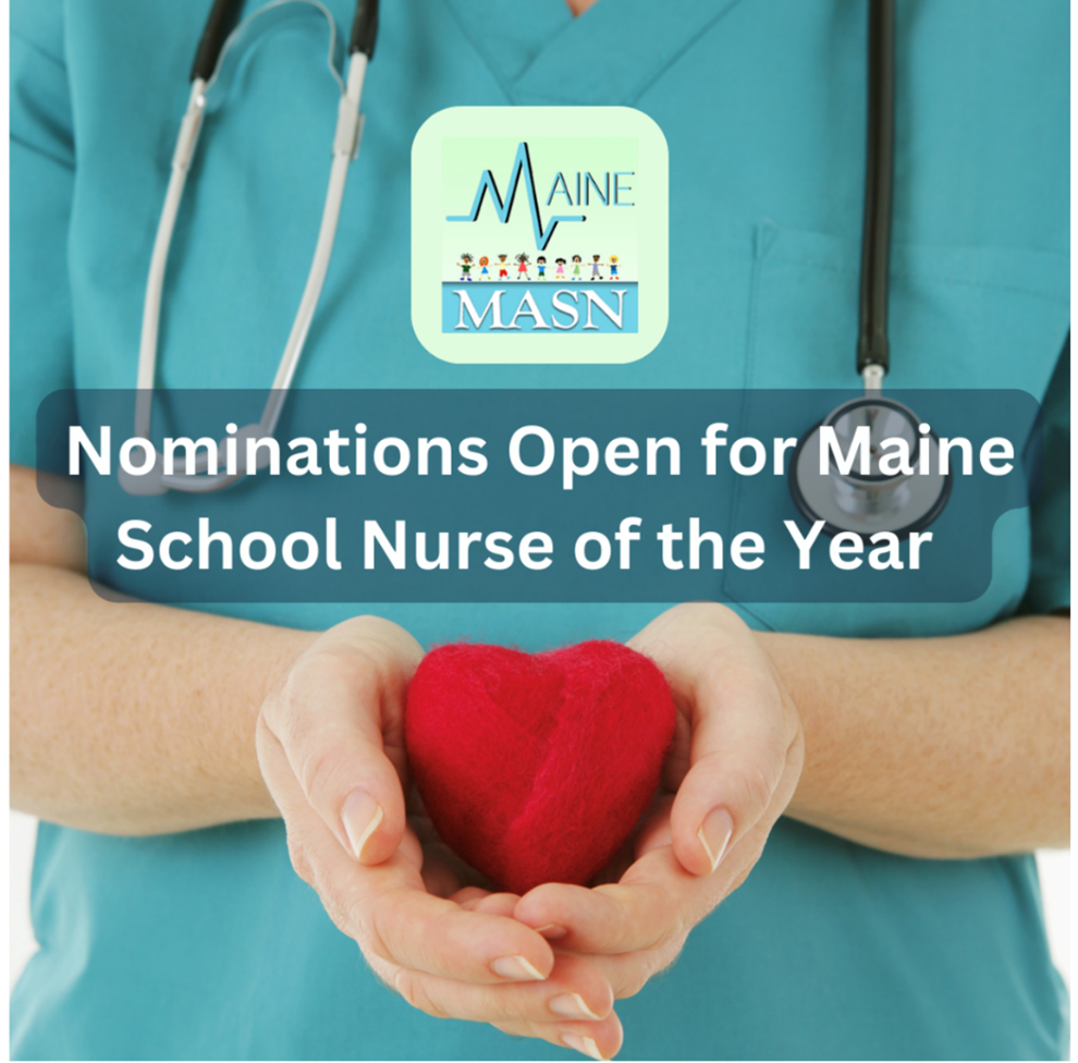 Nominations Open for 2026-2027 Maine School Nurse of the Year