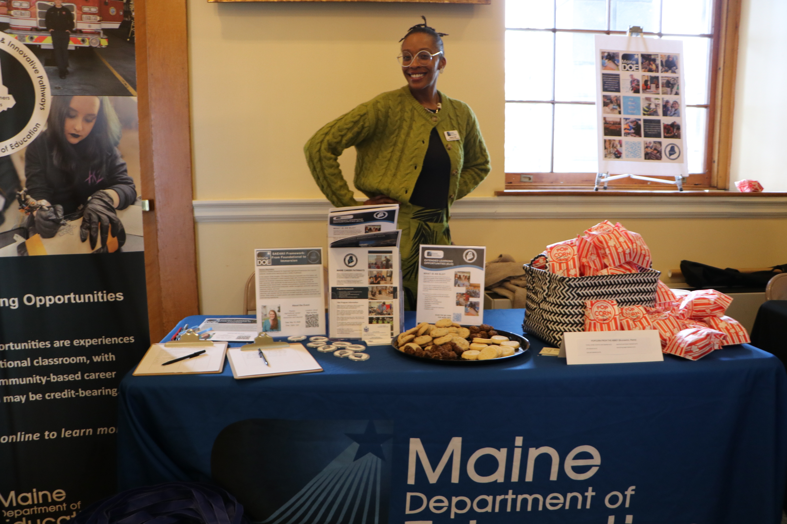 Maine DOE Director of Strategic Partnerships Ayesha Hall