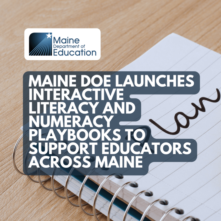 Literacy and Numeracy Playbooks