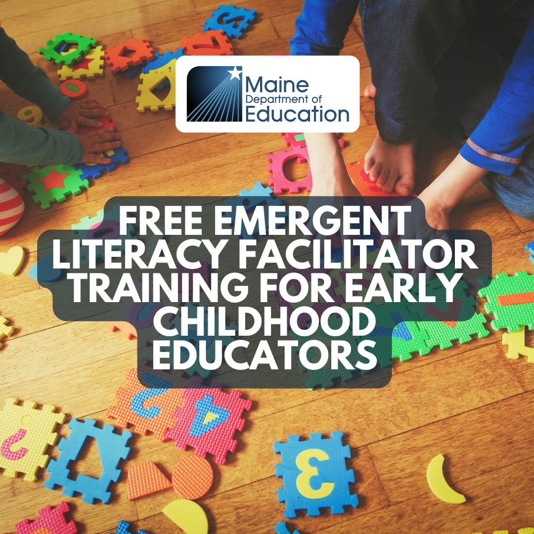 Free Emergent Literacy Facilitator Training for Early Childhood Educators