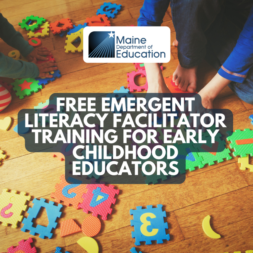 Free Emergent Literacy Facilitator Training for Early Childhood Educators