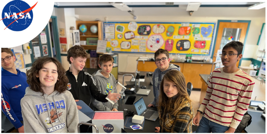 A team of students from the William S. Cohen School in Bangor submitted a winning experiment during the 2025-2026 NASA TechRise Challenge.