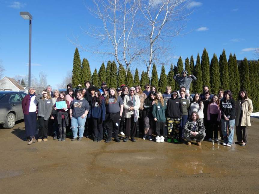 BCOPE students and staff gather for a group photo.
