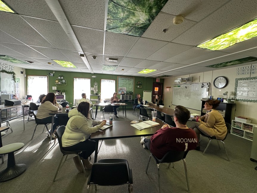 Educators at Indian Township School participate in weekly BARR “Block” meetings, where teachers and administrators come together to discuss each student’s progress, strengths, and needs.