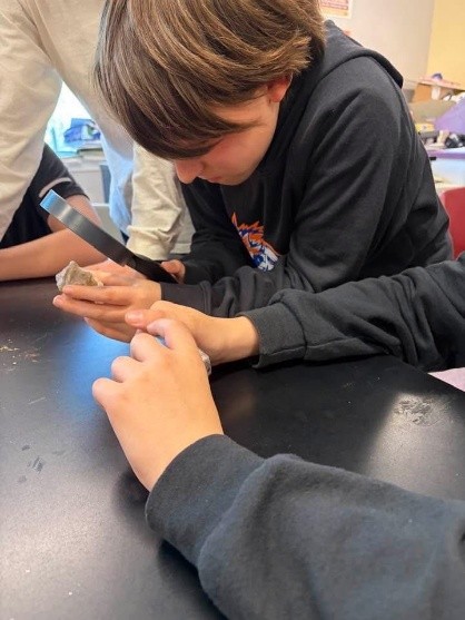 Students at the 28th Anniversary of Space Day Maine - at the Mt. Ararat Middle School in Topsham
