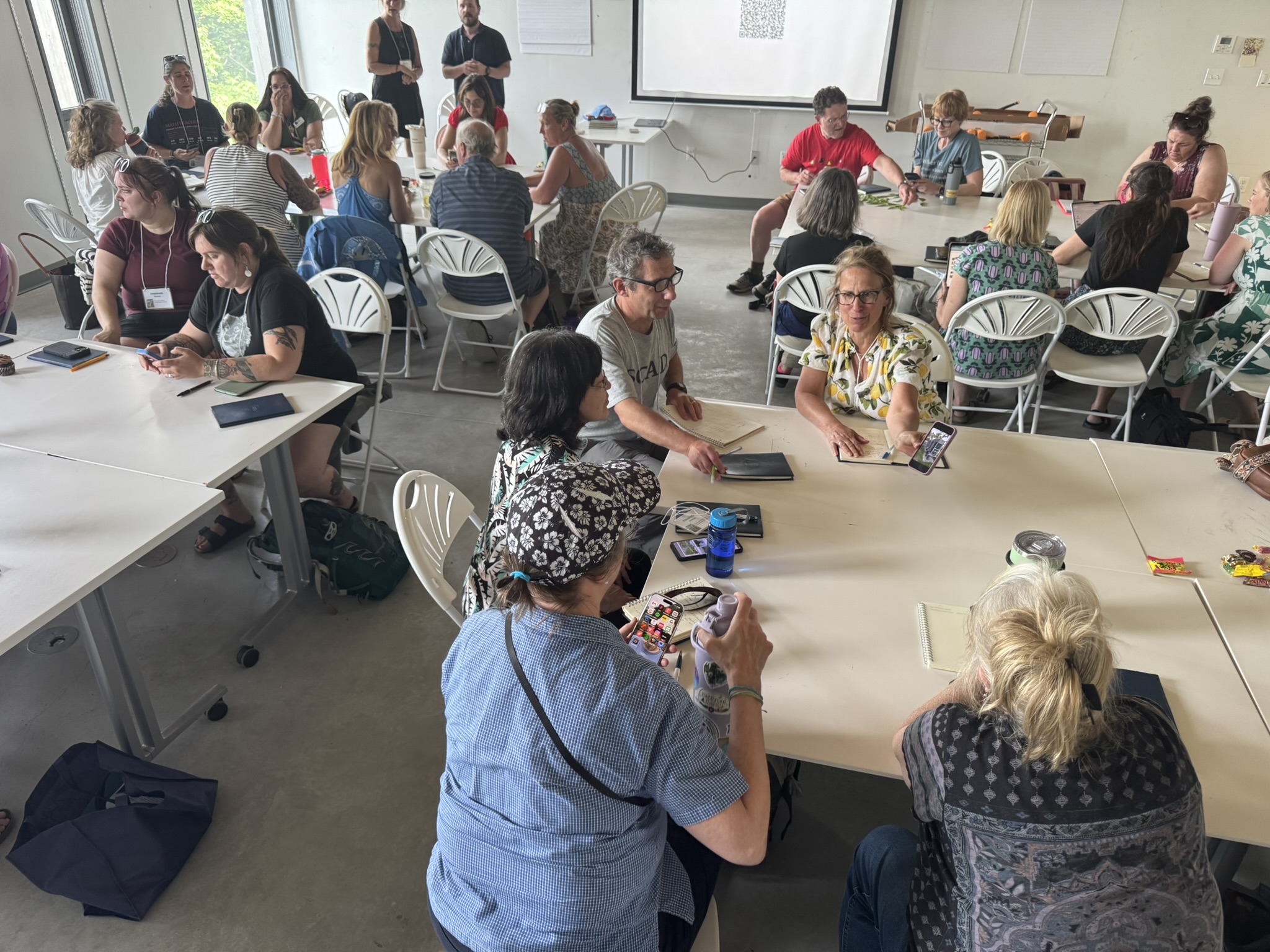 Educators at the Maine DOE Summer Learning institute.