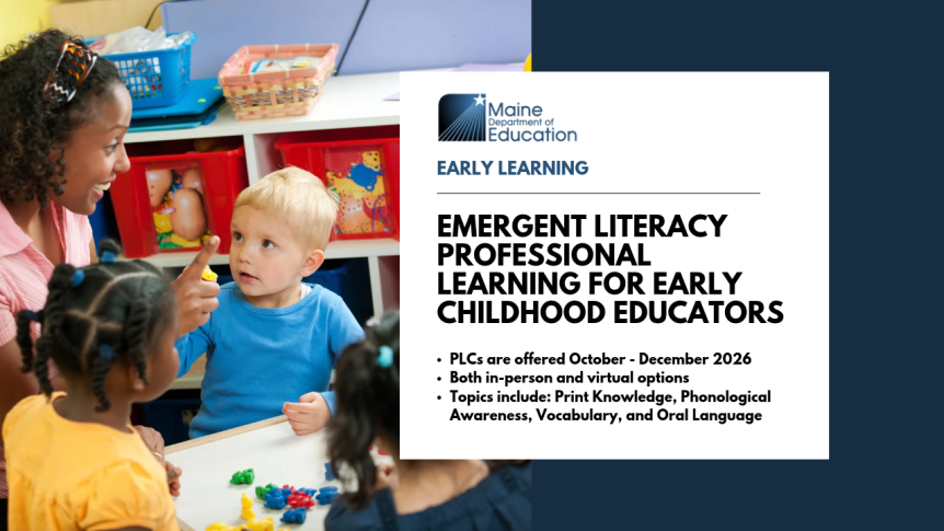 Emergent Literacy Professional Learning for Early Childhood&nbsp;Educators