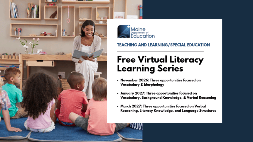Free Virtual Literacy Learning Series