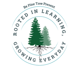 Be Pine Tree Present Logo