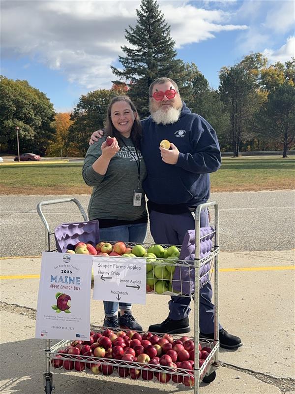 RSU 17 celebrates 2026 Apple Crunch Day