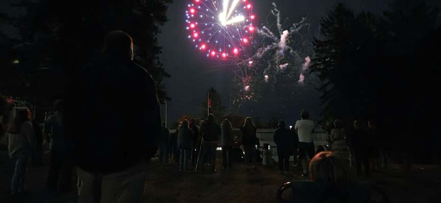 The 150th anniversary of Deaf Education in Maine was celebrated with a fireworks show on Mackworth Island on September 25.