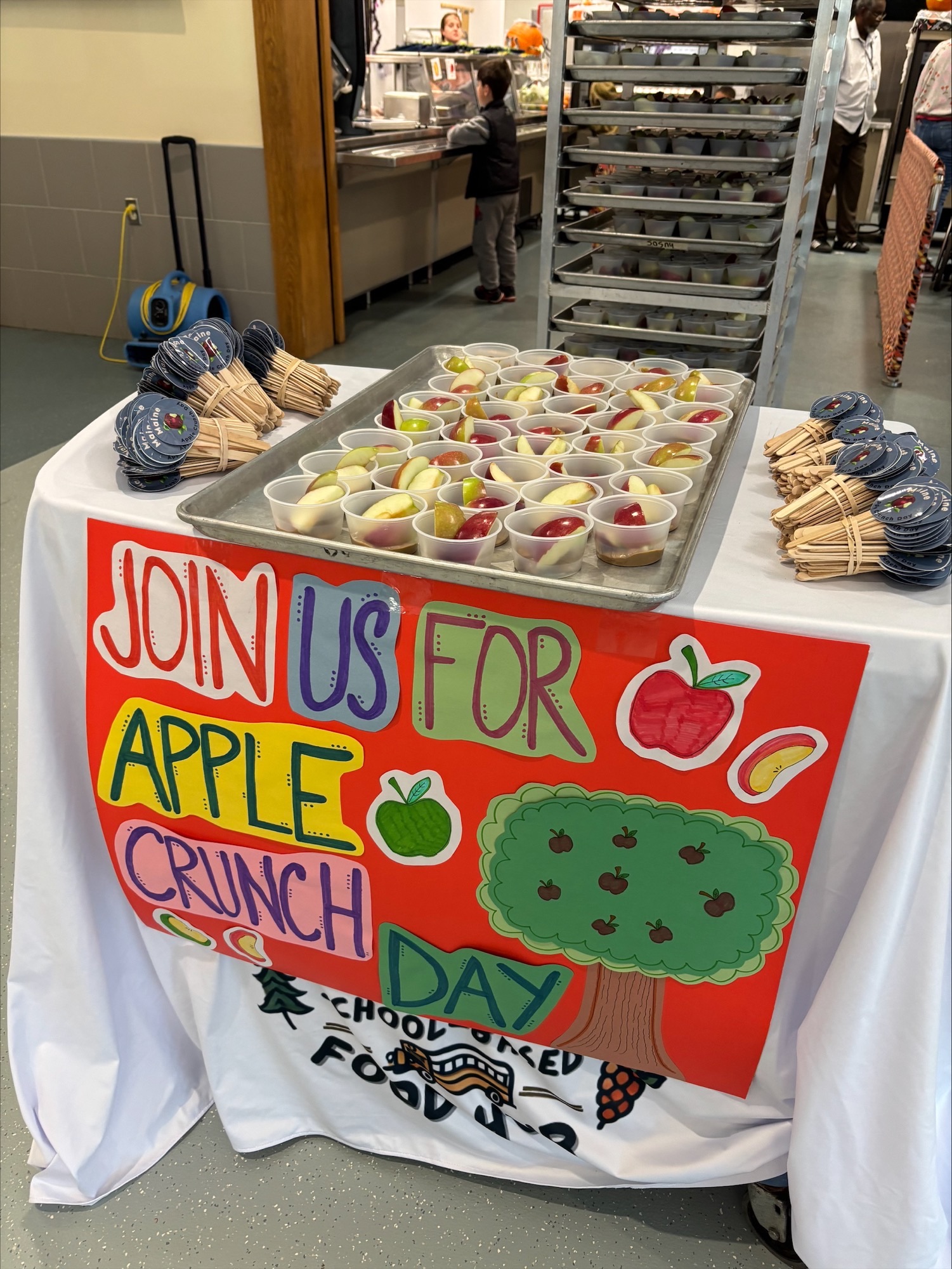 Connors Elementary School, Lewiston Public Schools, celebrates 2026 Apple Crunch Day